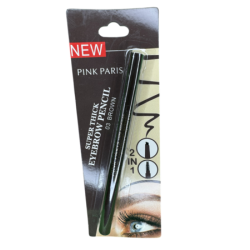 PINK PARIS pencil crayons à sourcils 2 en 1