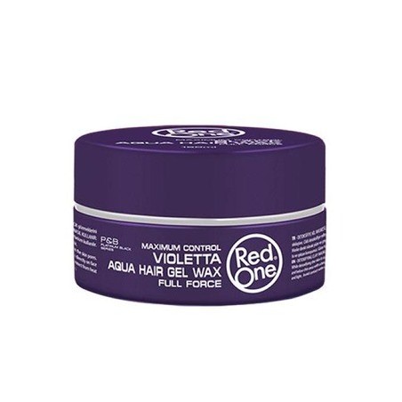 Red One Cire Coiffante Aqua Hair Wax Violet 150ml