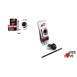 Yes love gels sourcils noir avec pinceau