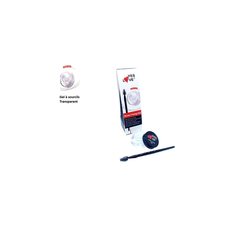 Yes love gels sourcils transparent avec pinceau