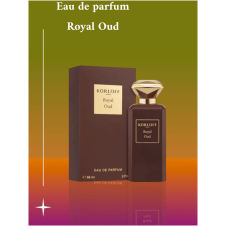 Eau  de parfum Royal Oud Korloff Paris pour homme et femme